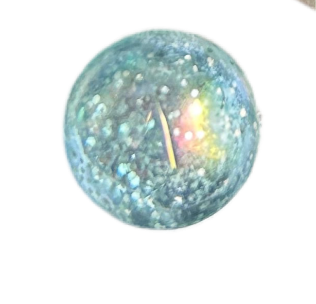 Orb croc charm