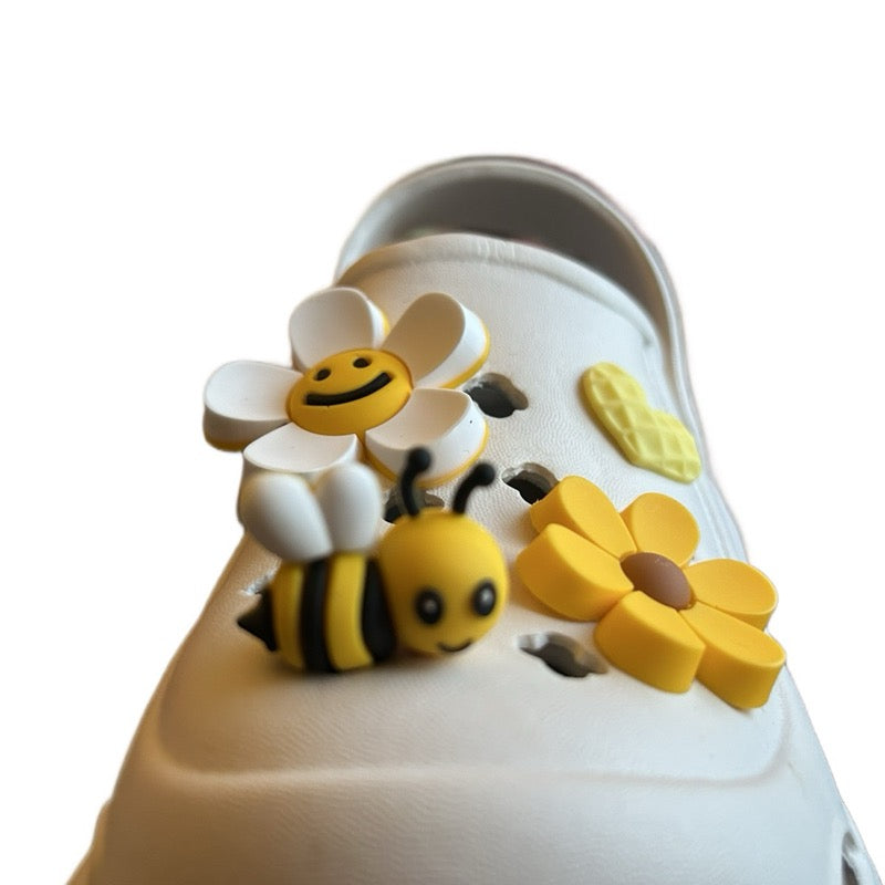Bee croc charm