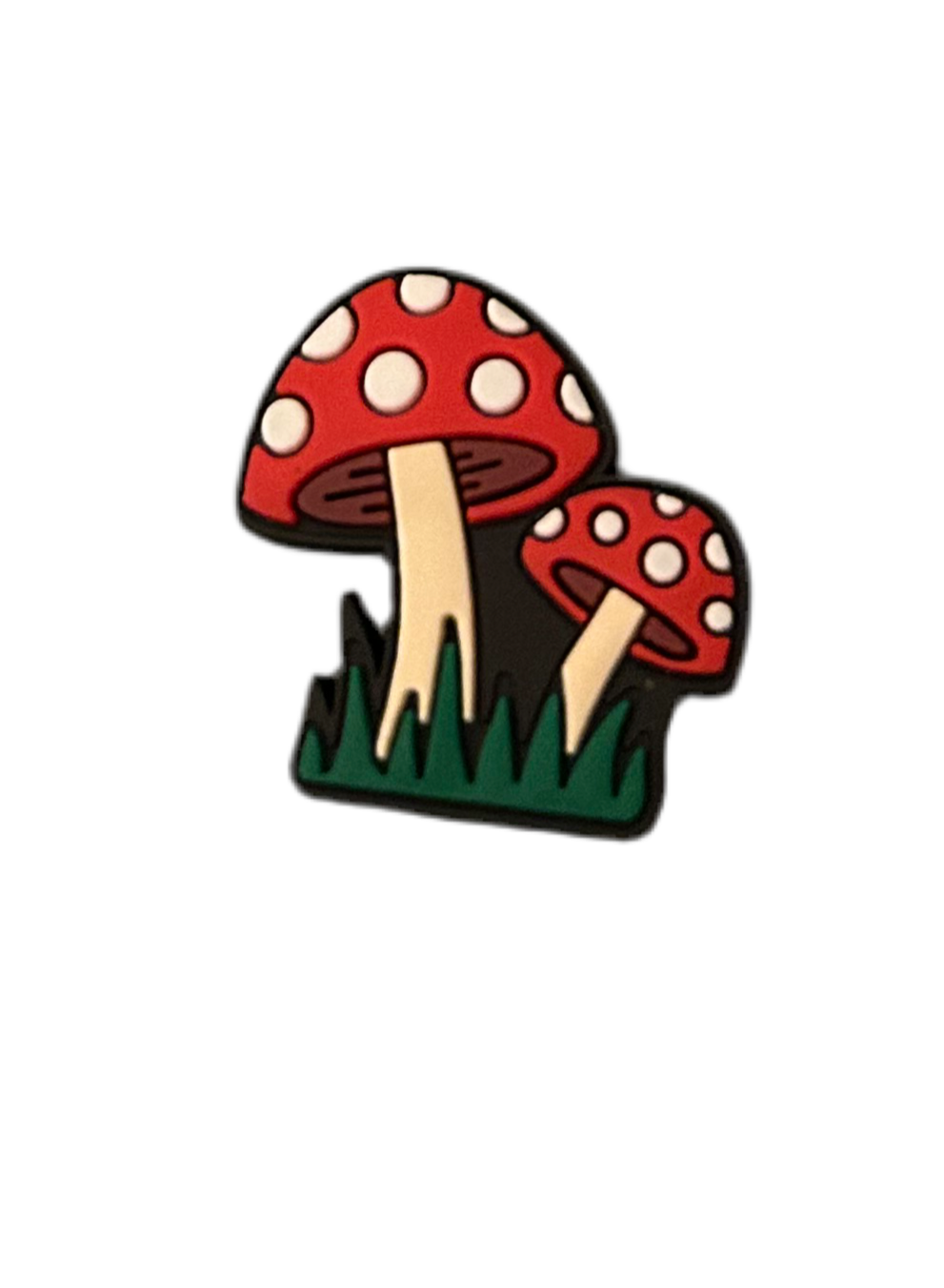 Magic mushroom shoe charms