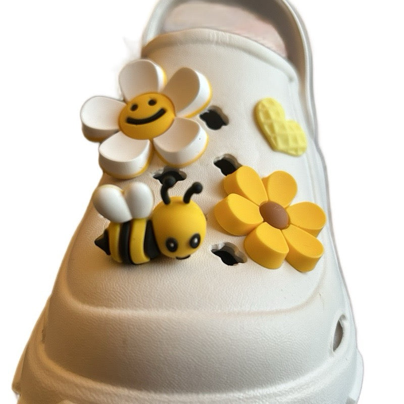 Bee croc charm