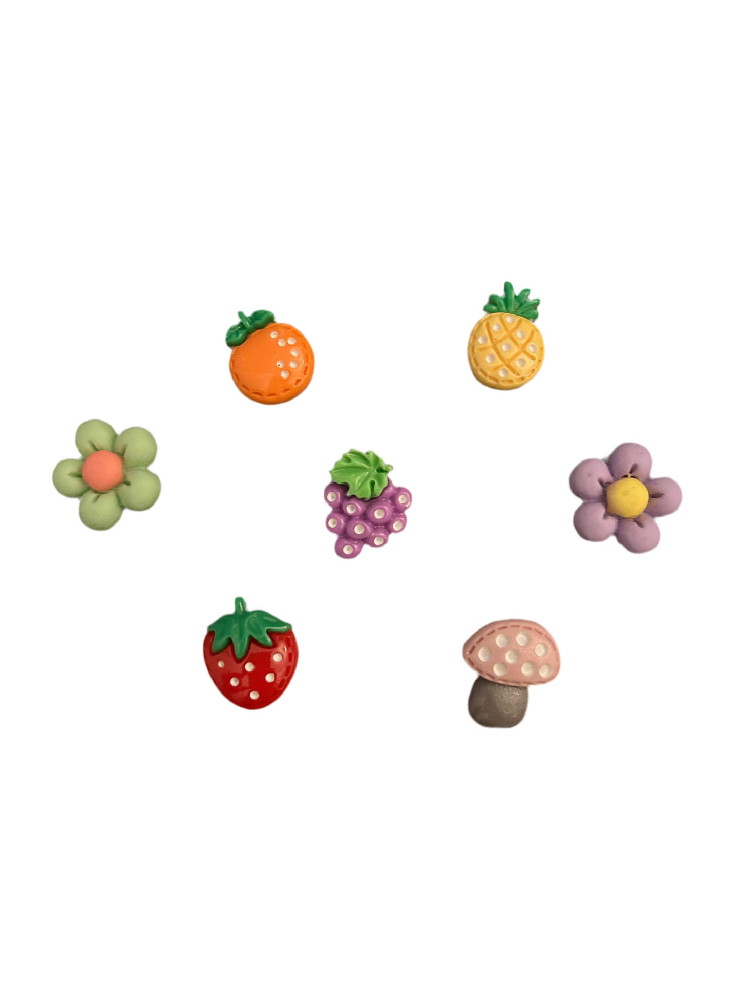 Fruit croc charm