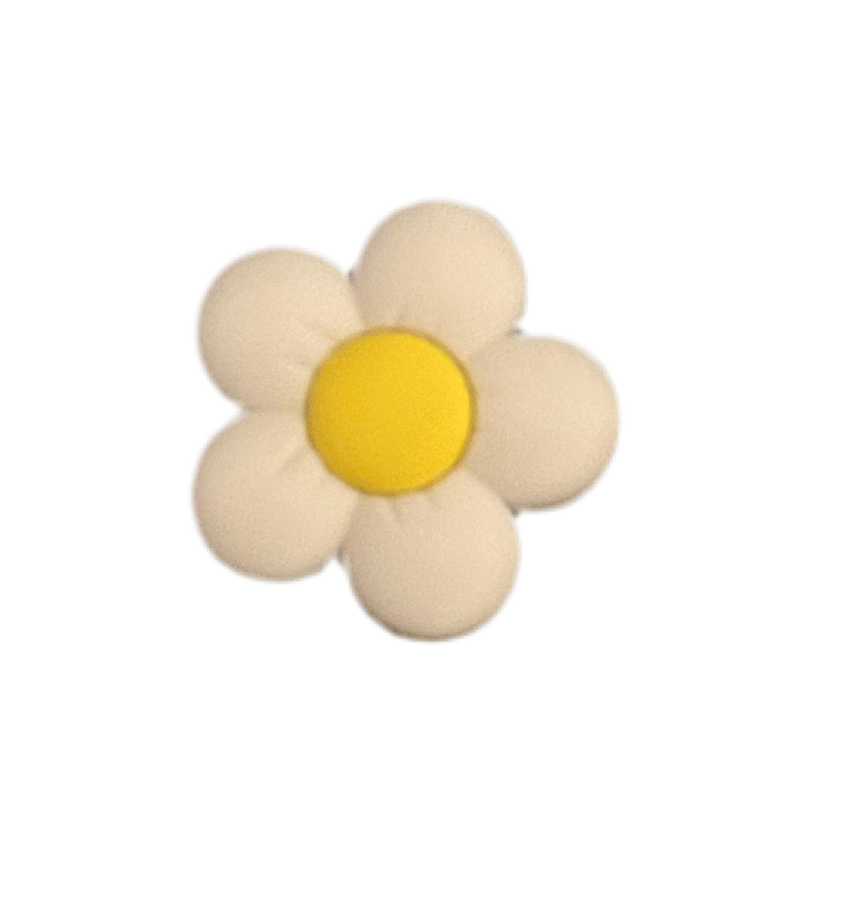 Flower croc charm