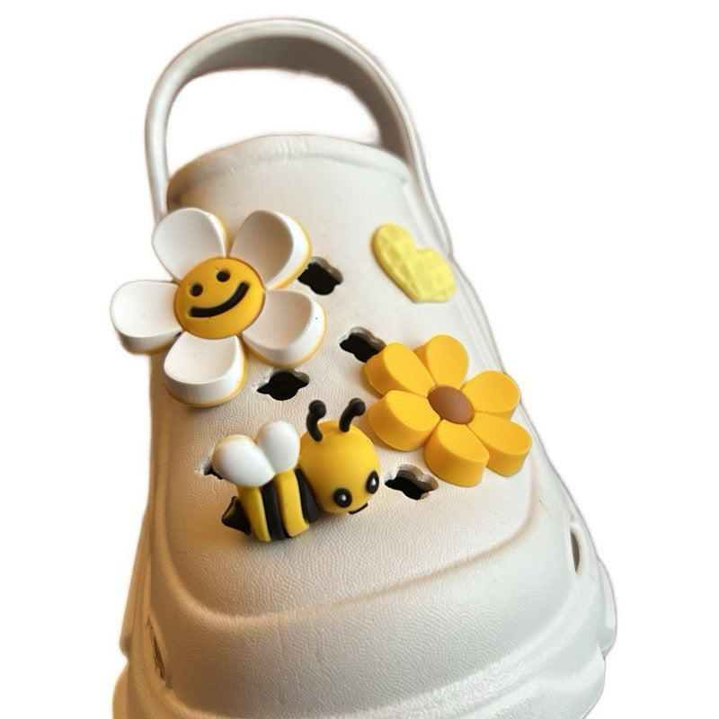 Bee croc charm