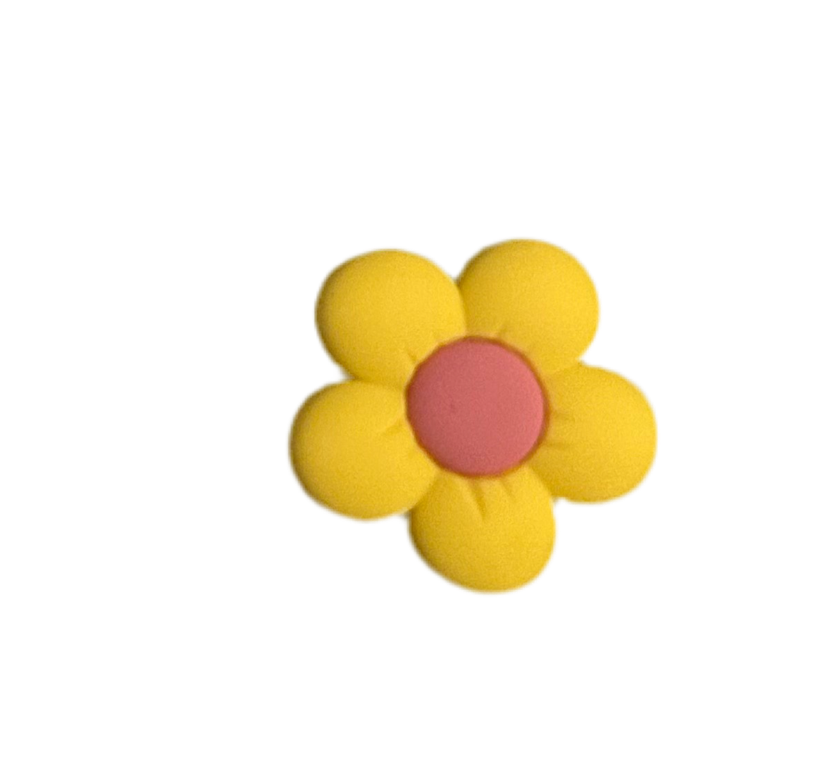 Flower croc charm