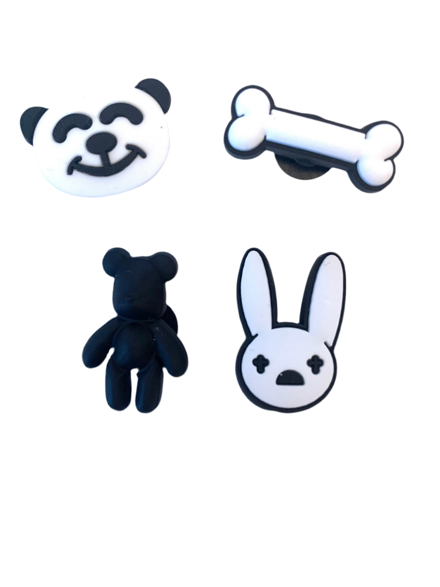Animal croc charm 4 pack