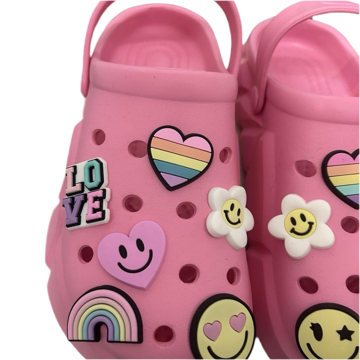 “Preppy girl” croc charm bundle
