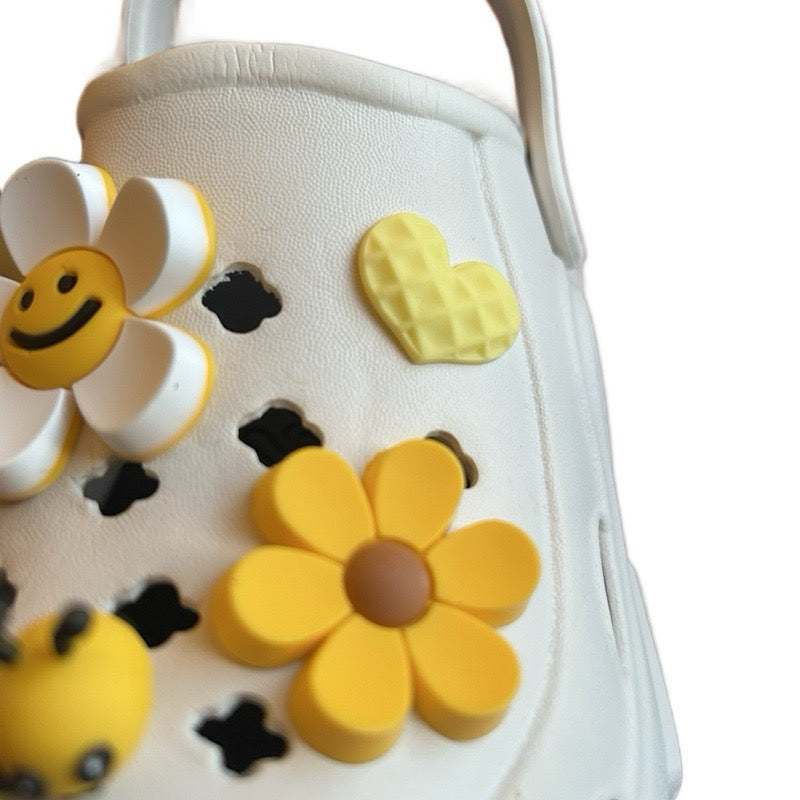 Bee croc charm